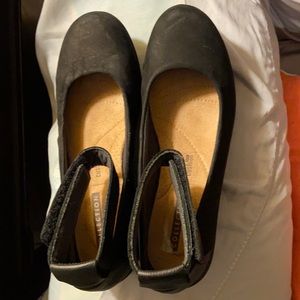 Brand new Clark’s! With ankle strap.